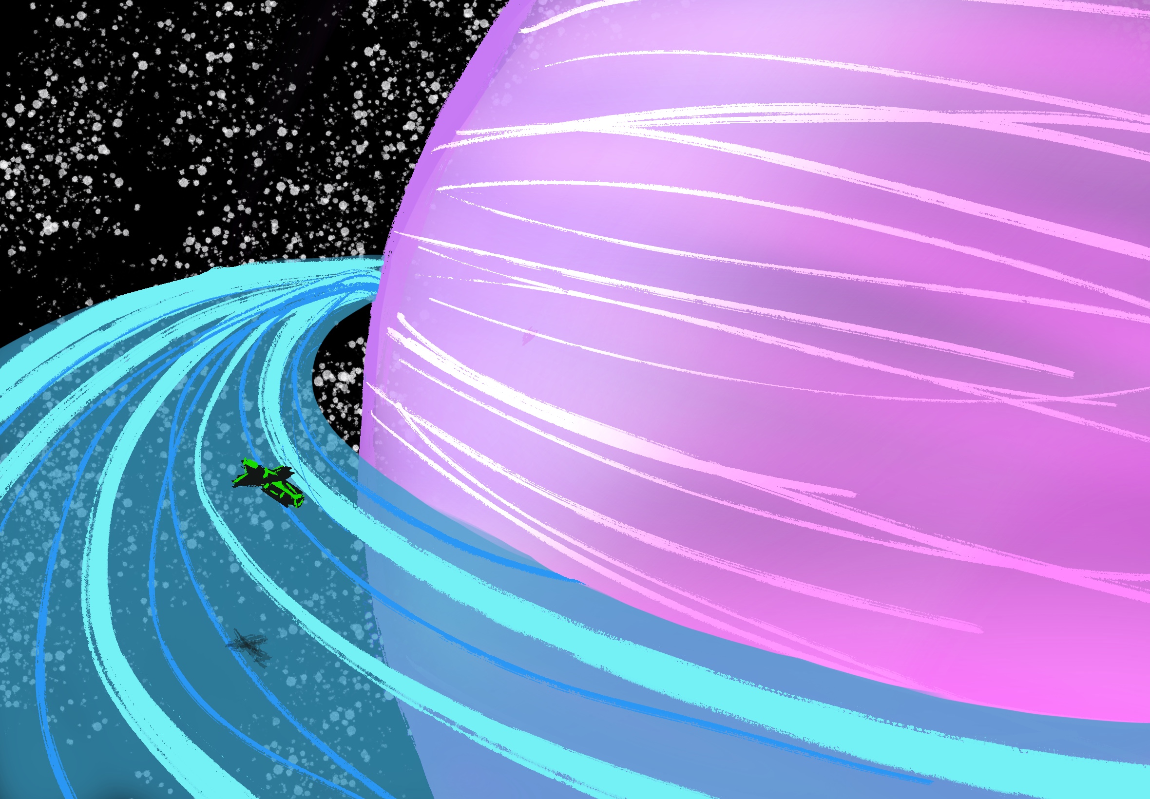 Saturnian Traverse